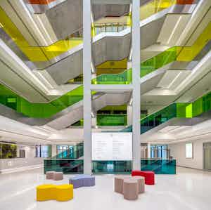 Der neue Campus in Pilsen, das Foyer